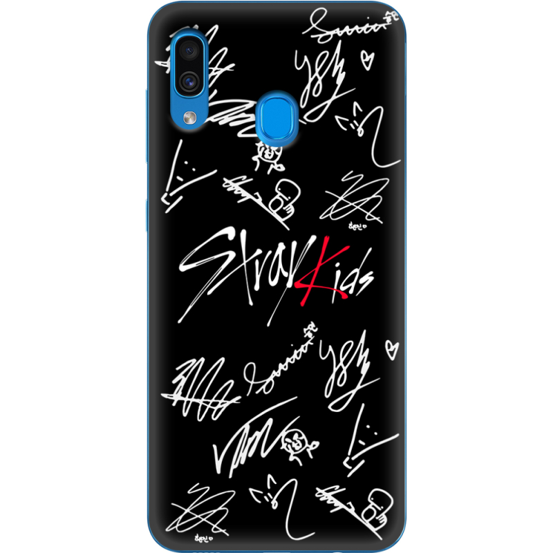 Чехол Uprint Samsung A205 Galaxy A20 Stray Kids автограф