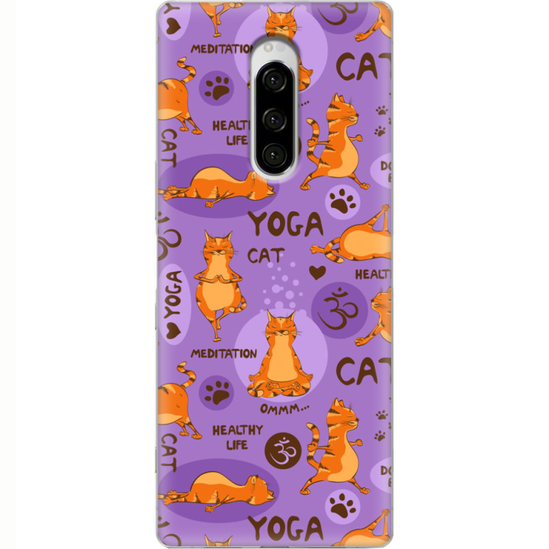Чехол Uprint Sony Xperia 1 Yoga Cat