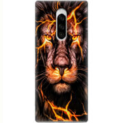 Чехол Uprint Sony Xperia 1 Fire Lion