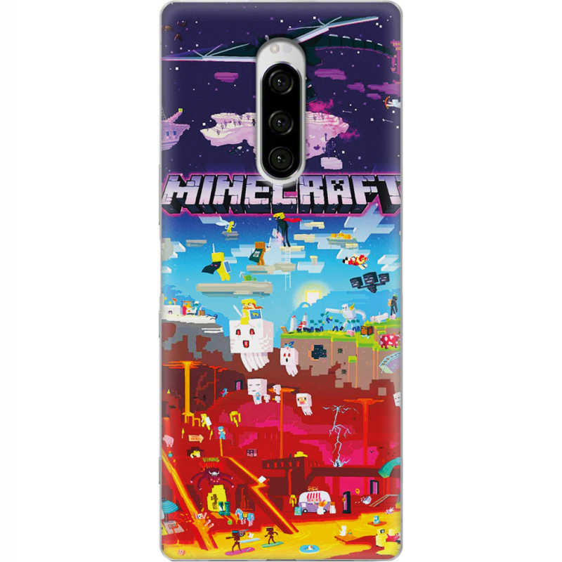 Чехол Uprint Sony Xperia 1 Minecraft World Beyond