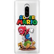 Прозрачный чехол Uprint Sony Xperia 1 Super Mario
