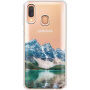 Прозрачный чехол Uprint Samsung A405 Galaxy A40 Blue Mountain