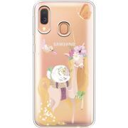 Прозрачный чехол Uprint Samsung A405 Galaxy A40 Uni Blonde