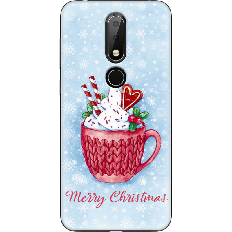 Чехол Uprint Nokia 6.1 Plus Spicy Christmas Cocoa