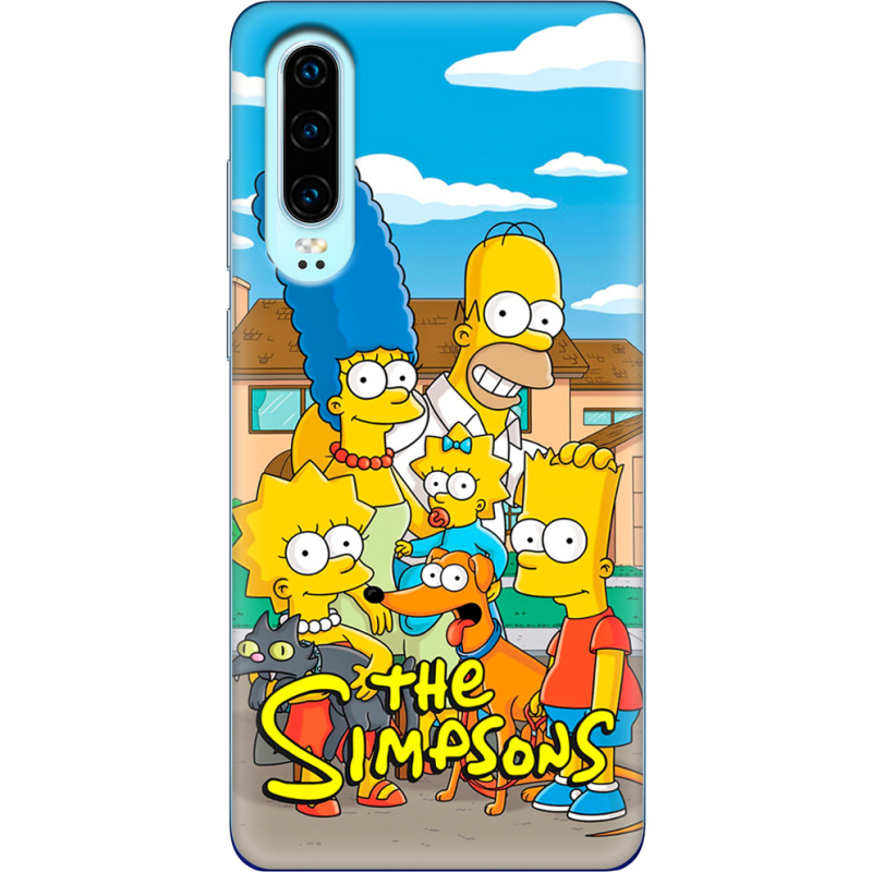 Чехол Uprint Huawei P30 The Simpsons