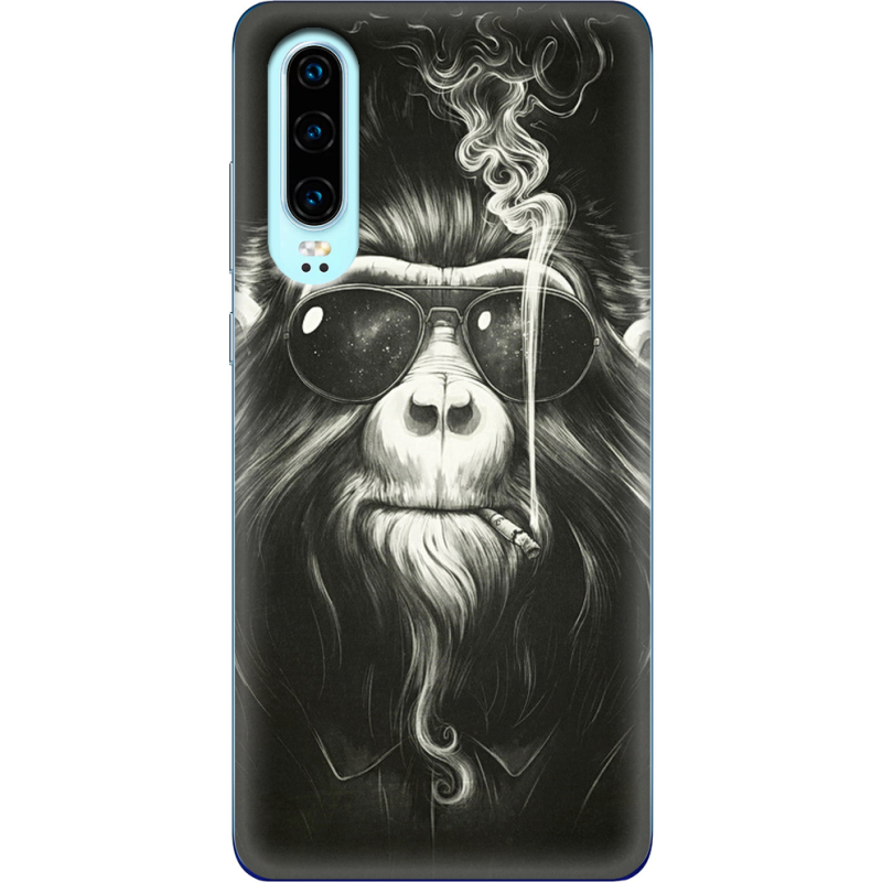 Чехол Uprint Huawei P30 Smokey Monkey