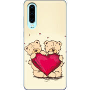 Чехол Uprint Huawei P30 Teddy Bear Love