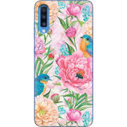 Чехол Uprint Samsung A705 Galaxy A70 Birds in Flowers