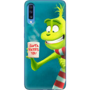 Чехол Uprint Samsung A705 Galaxy A70 Santa Hates You