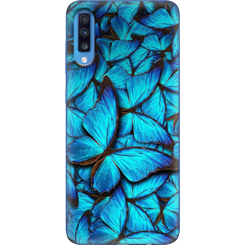 Чехол Uprint Samsung A705 Galaxy A70 лазурные бабочки