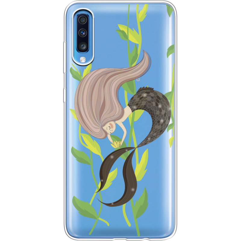 Прозрачный чехол Uprint Samsung A705 Galaxy A70 Cute Mermaid
