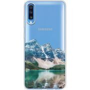 Прозрачный чехол Uprint Samsung A705 Galaxy A70 Blue Mountain