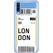 Прозрачный чехол Uprint Samsung A705 Galaxy A70 Ticket London