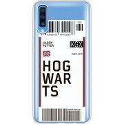Прозрачный чехол Uprint Samsung A705 Galaxy A70 Ticket Hogwarts