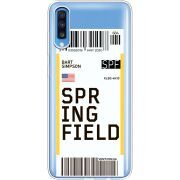 Прозрачный чехол Uprint Samsung A705 Galaxy A70 Ticket Springfield