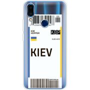 Прозрачный чехол Uprint Meizu Note 9 Ticket Kiev