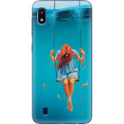 Чехол Uprint Samsung A105 Galaxy A10 Girl In The Sea