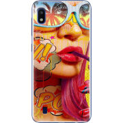 Чехол Uprint Samsung A105 Galaxy A10 Yellow Girl Pop Art