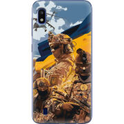 Чехол Uprint Samsung A105 Galaxy A10 Воїни ЗСУ