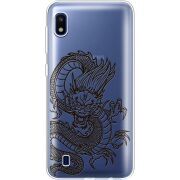 Прозрачный чехол Uprint Samsung A105 Galaxy A10 Chinese Dragon