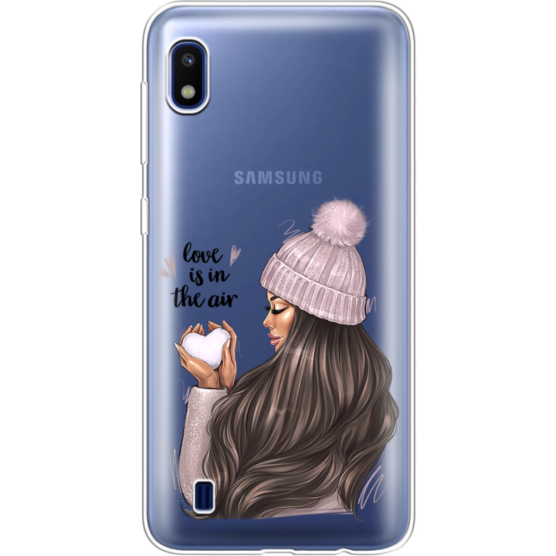 Прозрачный чехол Uprint Samsung A105 Galaxy A10 love is in the air