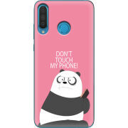 Чехол Uprint Huawei P30 Lite Dont Touch My Phone Panda