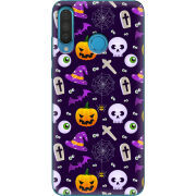Чехол Uprint Huawei P30 Lite Halloween Purple Mood
