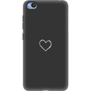 Черный чехол Uprint Xiaomi Redmi Go My Heart