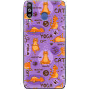 Чехол Uprint Samsung M305 Galaxy M30 Yoga Cat