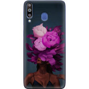 Чехол Uprint Samsung M305 Galaxy M30 Exquisite Purple Flowers