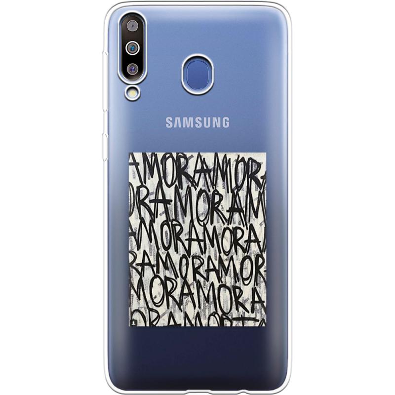 Прозрачный чехол Uprint Samsung M305 Galaxy M30 Amor Amor