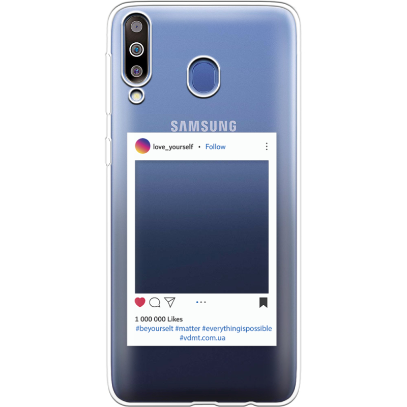 Прозрачный чехол Uprint Samsung M305 Galaxy M30 Insta
