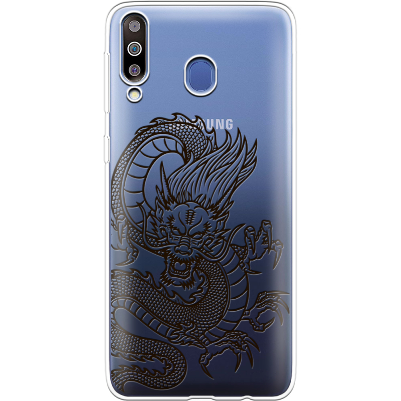 Прозрачный чехол Uprint Samsung M305 Galaxy M30 Chinese Dragon