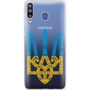Прозрачный чехол Uprint Samsung M305 Galaxy M30 Gold Trident