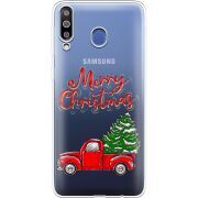 Прозрачный чехол Uprint Samsung M305 Galaxy M30 Holiday Car
