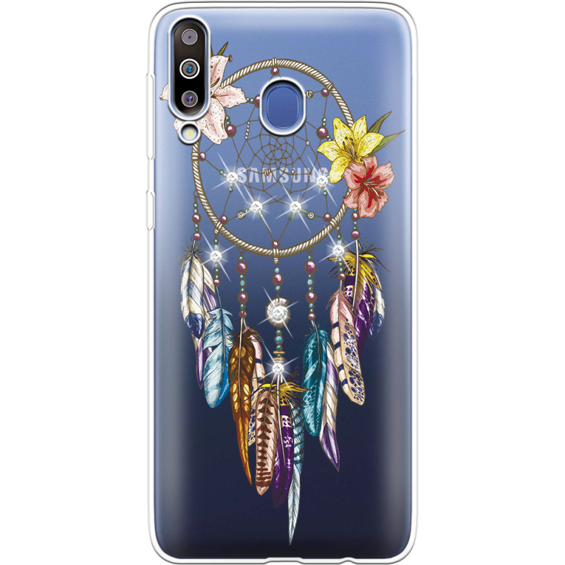 Чехол со стразами Samsung M305 Galaxy M30 Dreamcatcher