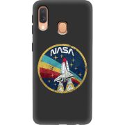 Черный чехол Uprint Samsung A405 Galaxy A40 NASA
