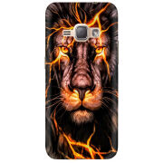 Чехол Uprint Samsung J120H Galaxy J1 2016 Fire Lion