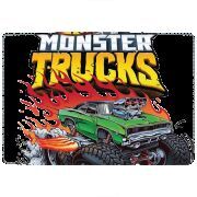 Обложка для паспорта с рисунком Hot Wheels Monster Trucks