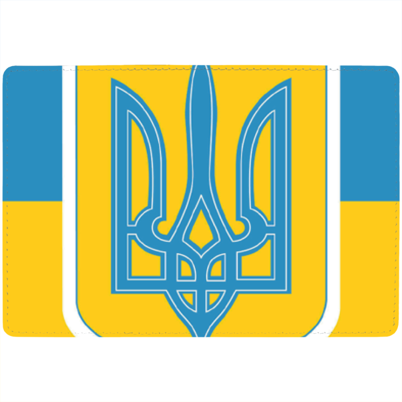 Обложка для паспорта с рисунком Герб України