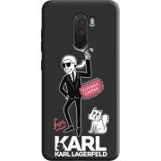 Черный чехол Uprint Xiaomi Pocophone F1 For Karl