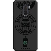 Черный чехол Uprint Xiaomi Pocophone F1 Dark Coffee