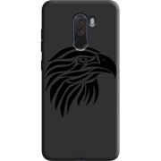 Черный чехол Uprint Xiaomi Pocophone F1 Eagle