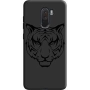 Черный чехол Uprint Xiaomi Pocophone F1 Tiger