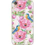 Чехол Uprint Huawei Honor 8S Birds and Flowers