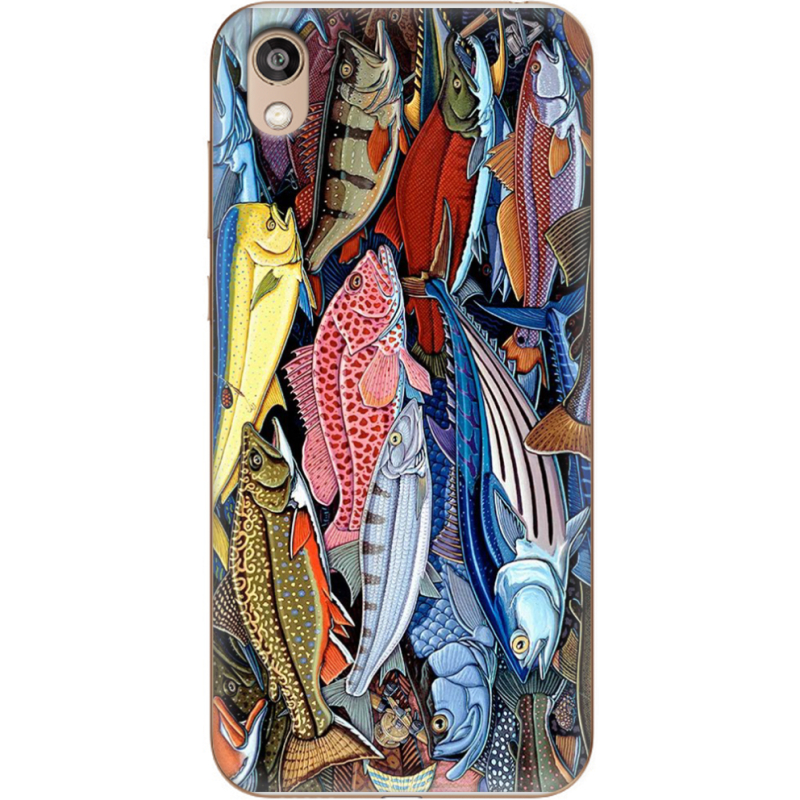 Чехол Uprint Huawei Honor 8S Sea Fish