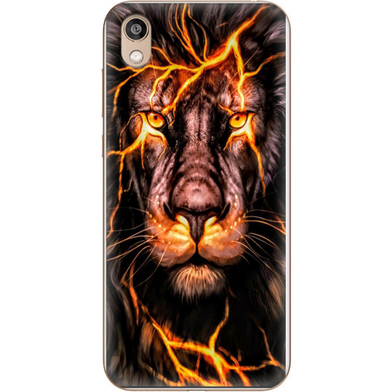 Чехол Uprint Huawei Honor 8S Fire Lion