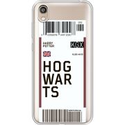 Прозрачный чехол Uprint Honor 8S Ticket Hogwarts