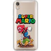 Прозрачный чехол Uprint Honor 8S Super Mario