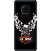 Чехол Uprint Huawei Mate 20 Pro Harley Davidson and eagle